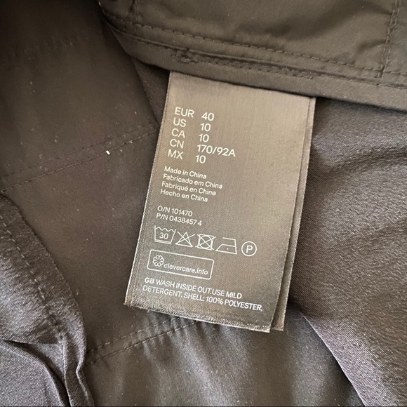 KENZO x HM sz 10 40 Ruffle Sleeve Blouse Jacquard - Picture 7 of 8